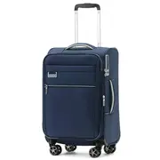 Tosca Vega 55 cm 4-Wheel Carry-on Spinner Suitcase - Navy