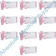 *1,000-Gloves* Micro-Touch Nitra-Free Powder-Free Nitrile Large Pink 6034513