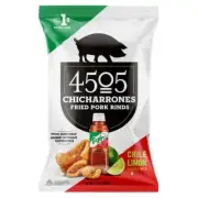 4505 Chicharrones Fried Pork Rinds TAJIN Chile Limon Clasico Mild