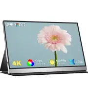 UPERFECT 15.6" 4K Gaming Monitor 3840x2160 PC Screen Portable Monitor USB C HDMI