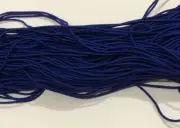 2mm Deep Blue Elastic Round Hat 4.5-5m Length Masks Sewing A74 AUSSIE SELLER