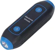 Electronic Whistle, Battery Operated 3 Tone 3 Volume Level Blow Whistle with LED Light Lanyard High Volume Emergency Whistle for Coaches Referees Soccer Sports Whistle Gift (Blue)