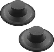 [Screw Man] Sink Stopper Fits for InSinkErator STP-PL/STPPL for Kitchen Drain Stopper Garbage Disposal Plug, Compatible with Standard 3-1/2" Drains from Kohler, Waste King, Whirlpool, and More(2 Pack)