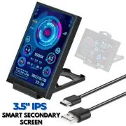 Professional TypeC USB Computer Mini CPU Sensor Panel Secondary Display Screen
