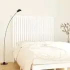 Solid Pine Wood Headboard Bed Frame Head Wall Bedhead White Double Size 140cm