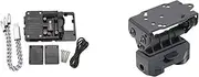 Motorcycle Navigation Bracket for CRF 1000L for Africa Twin 2018 2019 2020 Motorcycle Mobile Phone Stand Navigation Bracket Phone Mount (Color : Set)