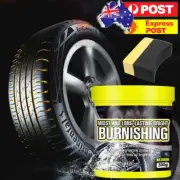300g Car Tire Maintenance Paste Tire Shine Wax Polishing Cleaning Coating Paste