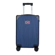 Chicago Cubs Premium 2-Toned 21" Carry-On Hardcase in NAVY