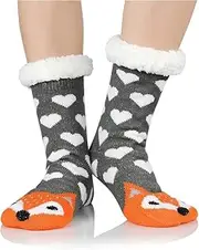 [Durio] Cuddly Socks Plush Socks Fluffy Socks House Socks Women's Bed Socks Women's Cuddly Socks Fluffy Socks Women