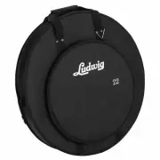 Ludwig LXC1BLK Black Canvas Cymbal Bag, 22"