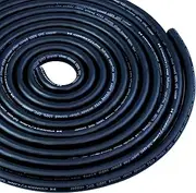 Conext Link 25ft Full 1/0 Gauge AWG Power Cable Wire Tinned OFC Copper Ground Frost Blabk