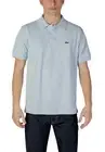 Lacoste Men Polo - S Light blue Regular Fit Casual Logo Short Sleeve Top New