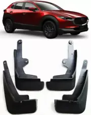 Genuine Front & Rear Splash Guards Mud Flaps For 2020-2024 Mazda CX30 CX-30