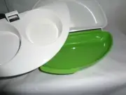 MICROWAVEABLE OMELET PAN THAT COULD ALSO COOK 2 EGGS INDIVIDUALLY