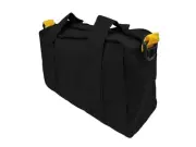 Canvas Tool Organizer - 12 Inch Wide Mouth Storage Bag for Wrenches, Pliers &...