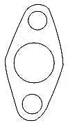 Yamaha XJ550RH SECA 4G0-13415-00 Oil Strainer Gasket