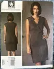 VOGUE Misses' Dress Anne Klein Pattern V1420 Size 6-14 or 14-22 Uncut