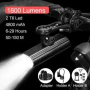 Bike Light Hoisting Headlights Multifunctional Holder Flash Light USB Charing