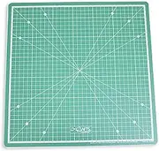 JKTrading AU 5 Ply Thick Self Healing Rotating Craft Cutting Mat 35x35 cm with Non-Slip Base