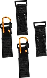 Milisten 4Pcs Stroller Hooks Nonslip Design for Secure Grip for Shopping Cart Pushchair Use Lightweight and Portable Nursery Bag Hanger Hooks for Stroller and Travel Convenience