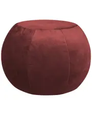 Gouchee Home Plump Masala Velvet Pouf