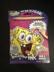 SpongeBob SquarePants New Imagine Ink Rub & Reveal Book