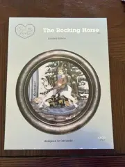 Vintage Cross My Heart CSL-7 The Rocking Horse Counted Cross Stitch Leaflet 1983
