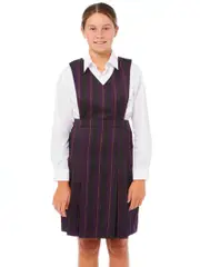 Purple/Yellow/Black Wool Blend Tunic