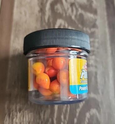 Berkley PowerBait Power Eggs Floating Magnum Soft Bait Sunrise .5 Oz Jar 1103584