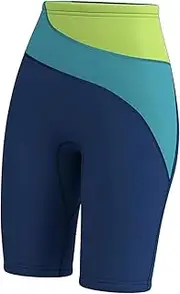 Oshhni Diving Shorts 3mm Neoprene Men Shorts Leggings Trunks Wetsuit Pants Wet Suit for Boating, Underwater, Kayaking, Water Sports, Blue M