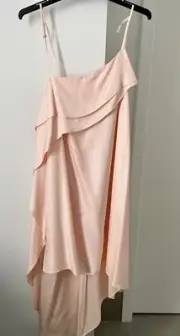 Sass And Bide The Pipes Short Dress Peach Size 10