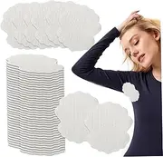 Armpit Sweat Pads 100PCS Absorbent Underarm Sweat Pads Disposable Sweat Patches for Under Arms Invisible Adhesive Armpit Sweat Prevention for Men Women