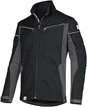 KÜBLER Workwear KÜBLER INNOVATIQ Work Jacket, Black, Size L, Unisex Work Jacket Made of Blended Fabric, Lightweight Work Jacket