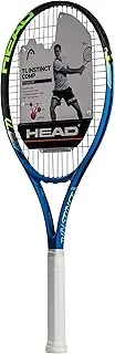 HEAD Ti. Instinct Comp Tennis Racket - Pre-Strung Light Balance 27 Inch Racquet