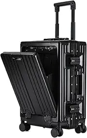 [IRYZE] Lightweight Suitcase Carry On Luggage Suitcases With Wheels Luggage With USB Charging Suitcase Checked Luggage Carry on Luggage, B, 20in