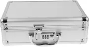 OATIPHO Aluminum Alloy Portable Storage Case Briefcase for Instruments Durable Tool Organizer with High Rigidity for Personal Use Travel Emergency Kits