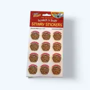 Trend Retro Scratch ‘N Sniff Chocolate Chip Cookie Sticker Pack NEW Sealed
