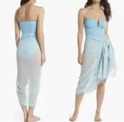 Melissa Odabash Celeste Embroidered Pareo OS NWT