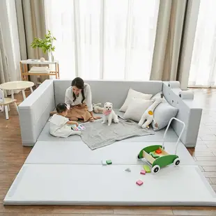 【預購】韓國Alzipmat 晚安寶貝熊多功能圍欄沙發床組