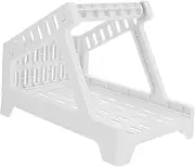 KICHOUSE Label Box Paper Loading Rack Thermal Label Holder Roll Fanfold Desktop Printer