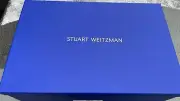 Stuart Weitzman City Knee High Black Leather Boot 10.5/41 NIB
