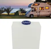 CADYNN 7 Gallon RV Fresh Water Tank,Large Capacity Water Holding Tank Leak Proof Food Grade LLDPE Material Fresh Water Container for Trailers Campers Boats