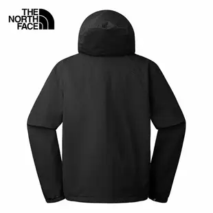 The North Face 北臉 男裝 連帽外套 衝鋒衣 防風 防水 黑【運動世界】NF0A7W7FUK2