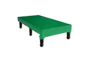 Formula Sports 7' 229cm PVC Billiard Pool Table Cover Protection Rect Green