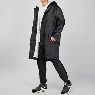 Nike Synthetic Fill 男子 黑色 長版 保暖 刷毛 連帽 大衣 外套 BV4695-010