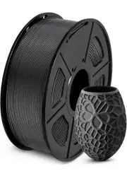 Sunlu 3D Printing Filament Uniform Diameter Tolerance +0.02mm Black