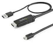 StarTech 6ft [2m] HDMI to Mini DisplayPort Cable 4K 30Hz - Active HDMI to mDP