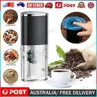 Portable Electric Burr Coffee Grinder Rechargeable Adjustable Blender Machine AU