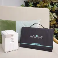 在飛比找momo購物網優惠-【Roommi】多功能行動電源供應器│小電寶+40W太陽能板