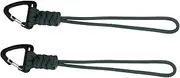 JUMPLAWN Multi Functional Lanyard Keychain with Spring Coil Cord Durable Strap for Outdoor Emergencies Tool Attachment Keys Id Cards and More Versatile Usage for Camping Hiking and